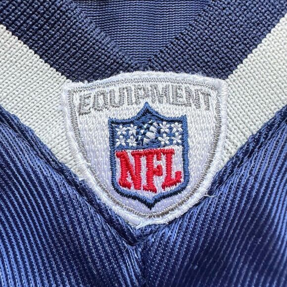 🔃New England Patriots #12 Tom Brady Blue NFL Short Sleeve Jersey - Picture 8 of 12